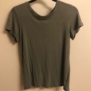 Army Green Short Sleeve Shirt